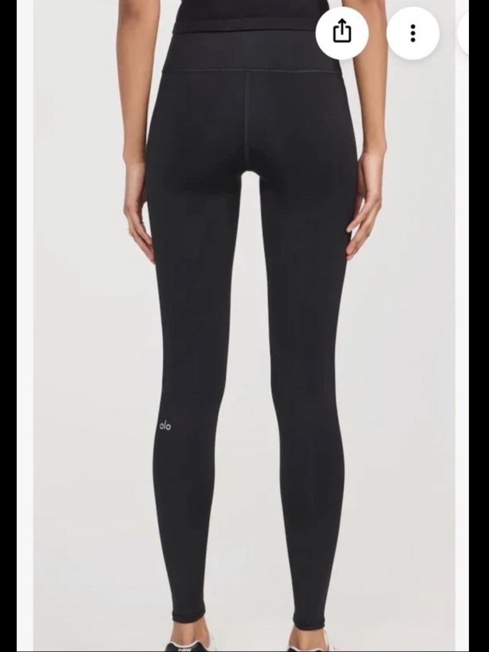 Alo Yoga Black High-Waist Airlift Leggings - Size S (Like New!)